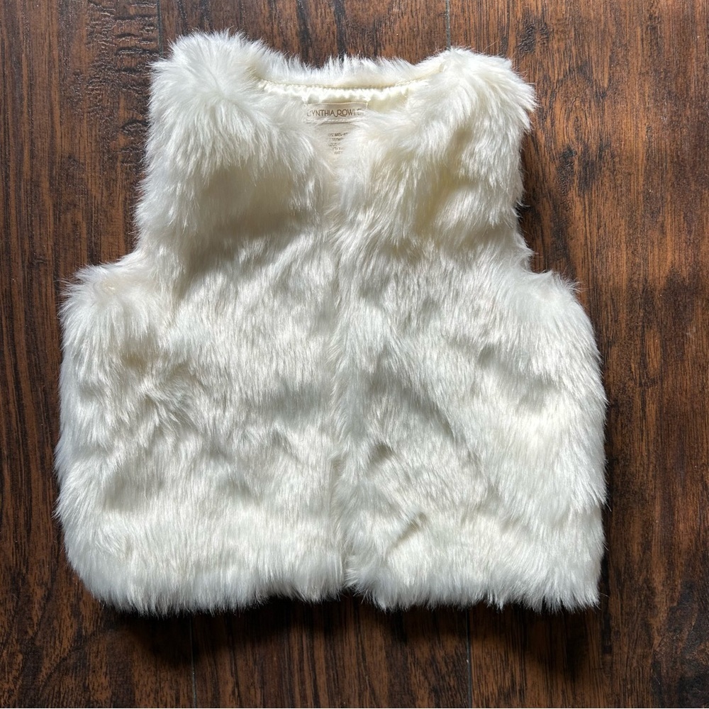 Cynthia Rowley, Kids Faux-Fur Vest